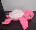 Large Handmade Crochet Sea Turtle