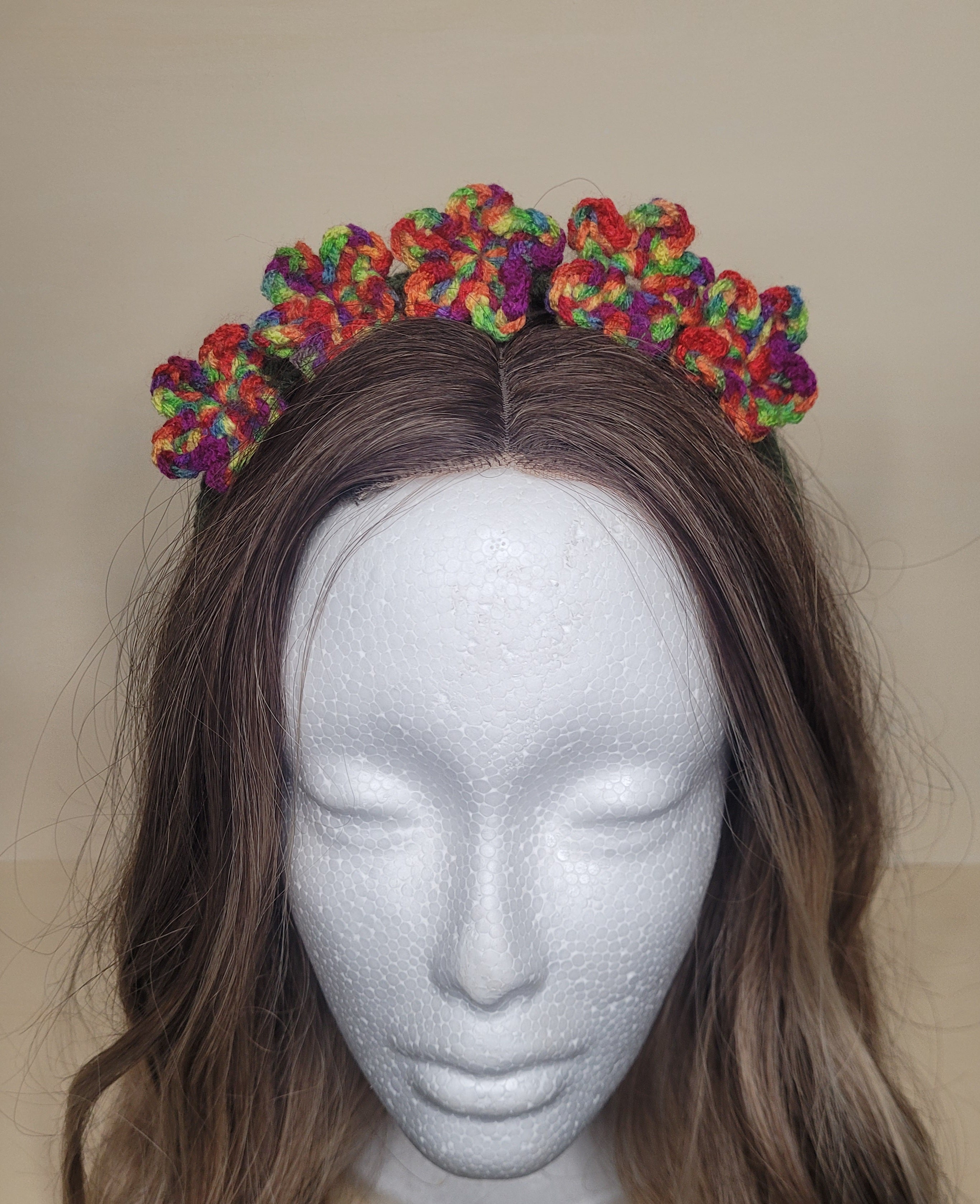 Handmade Crochet Pride Headbands