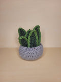 Handmade Crochet Snake Plant